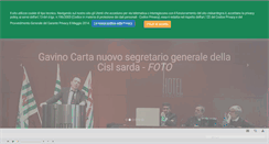 Desktop Screenshot of cislsardegna.it